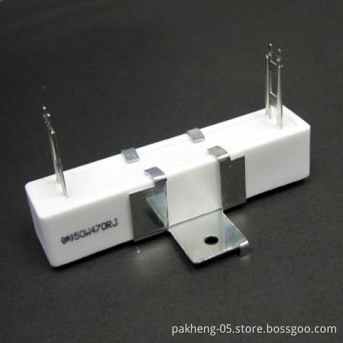Cement Resistor with Low Temperature Coefficient, Low Noise and High Load Power